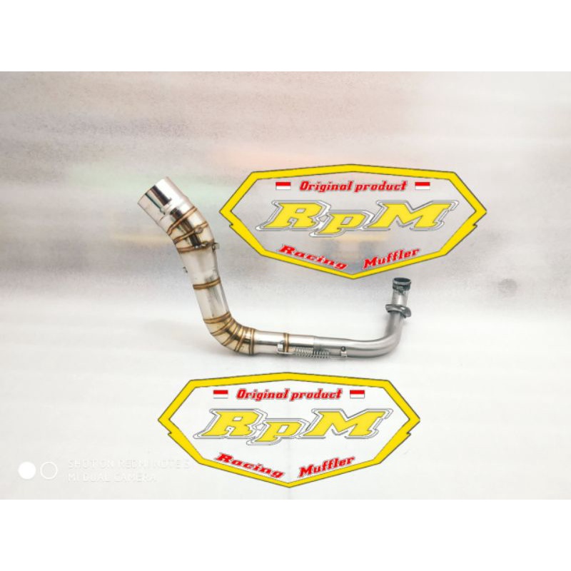 pipa leher Knalpot Cobra Beat 2020 - Beat Deluxe - Genio - Scoopy 2020