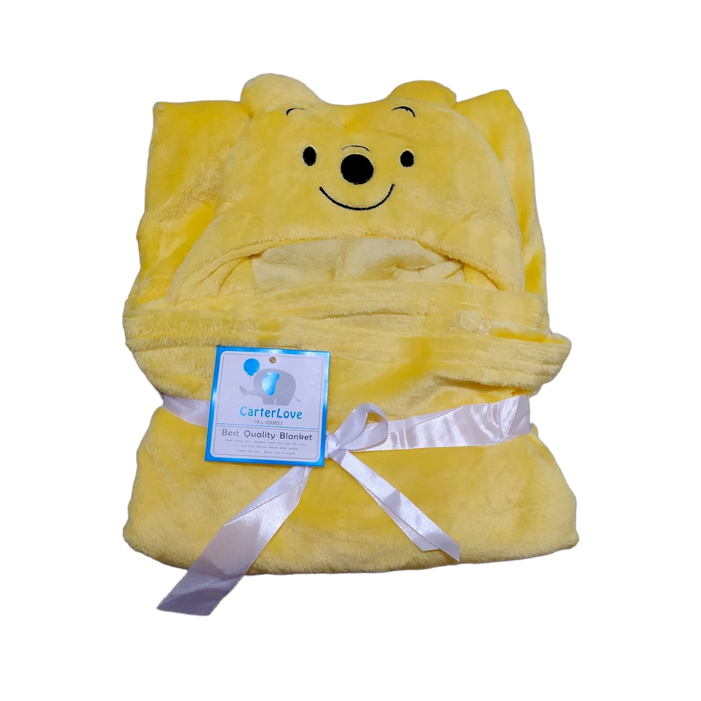 Selimut Bayi Topi 68 x 68 Blanket Lembut