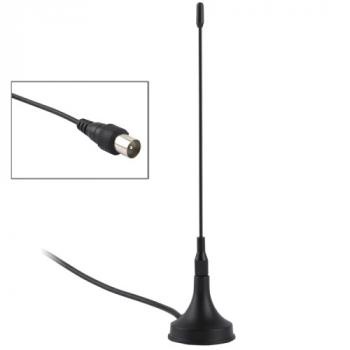 Antena TV Digital Indoor DVB-T2 1.5dB Kabel 1.5m / Antena Dalam Rumah Super Jernih / Antena Saluran Tv UHF dan UHF / Antena Tv Digital Sinyal Kuat / Anten Indoor Digital Antenna Aerial Signal Booster / Antena TV Digital Dalam Ruangan Rumah Tv Led LCD