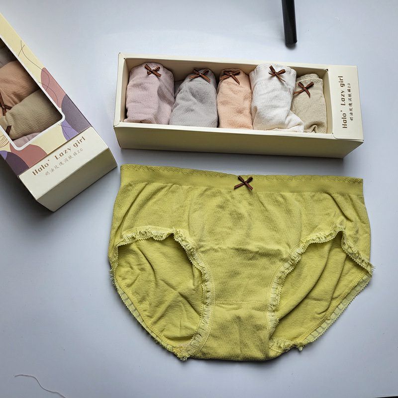 Bisa COD/Celana Dalam Wanita/Celana Dalam Lazy Girl/Cd Wanita Lazy Girl/Cd isi 6pcs/Celana Dalam Wan