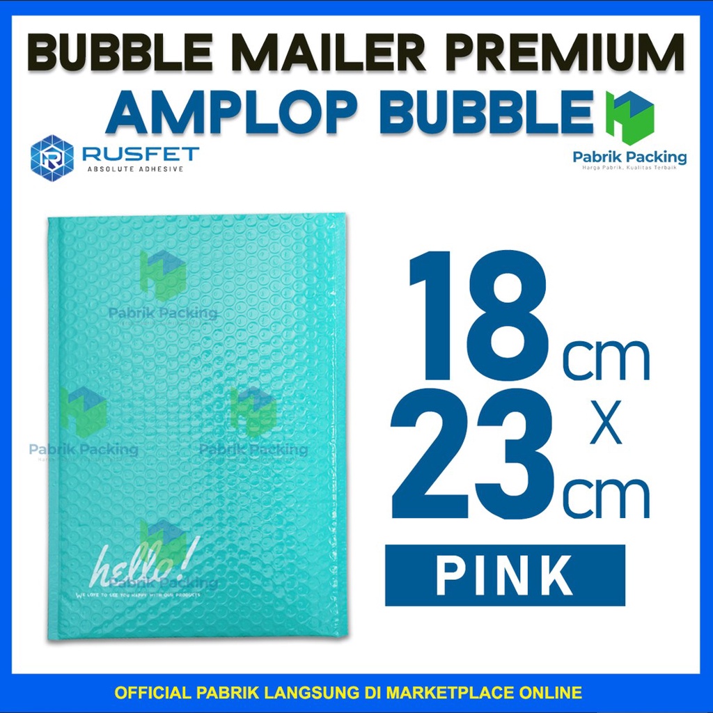 

Amplop Bubble Murah | Bubble Mailler | Polly Bubble Packing Premium Tosca 18x23cm Satuan