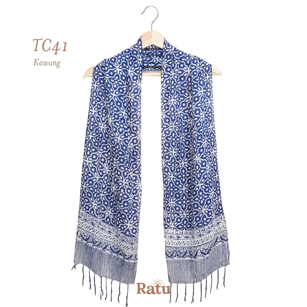 RATU - Scarf Batik TC41 Blue