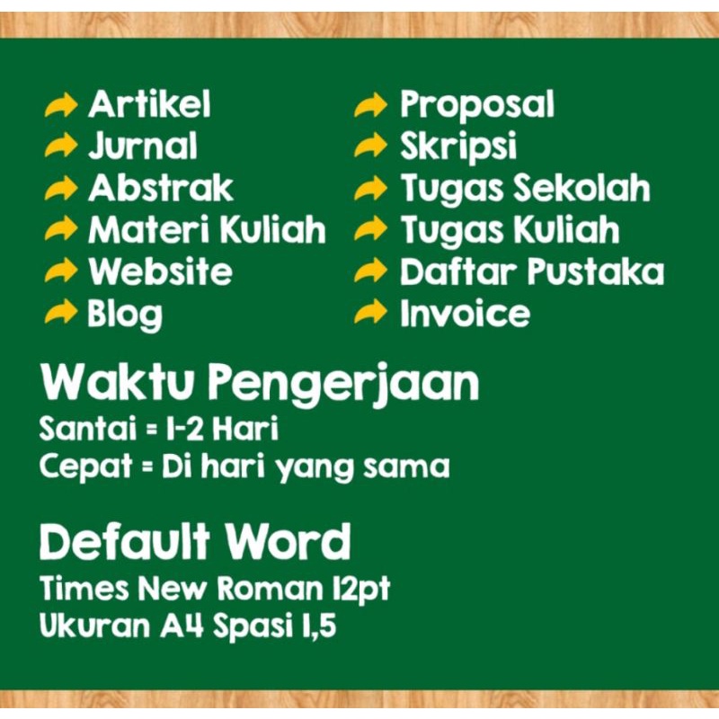 

Jasa Ketik Word
