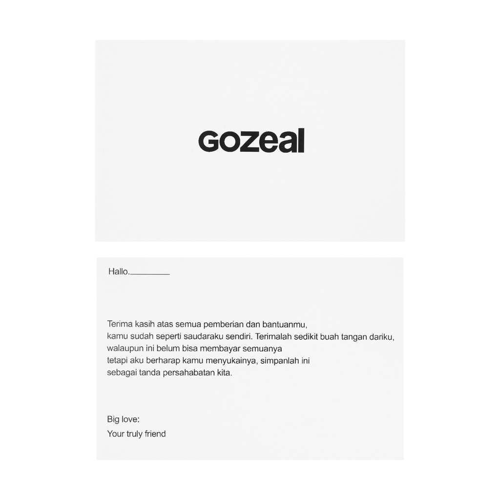 Gozeal | Greeting Card | Choose Variant