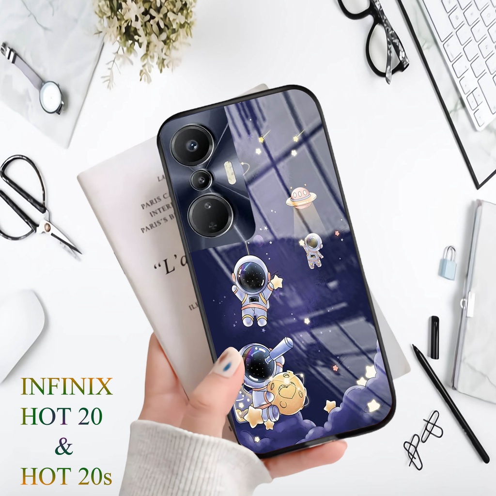 Softcase Kaca INFINIX HOT 20 HOT 20S HOT 20i- Case Handphone INFINIX HOT 20 HOT 20S HOT 20i [T88].