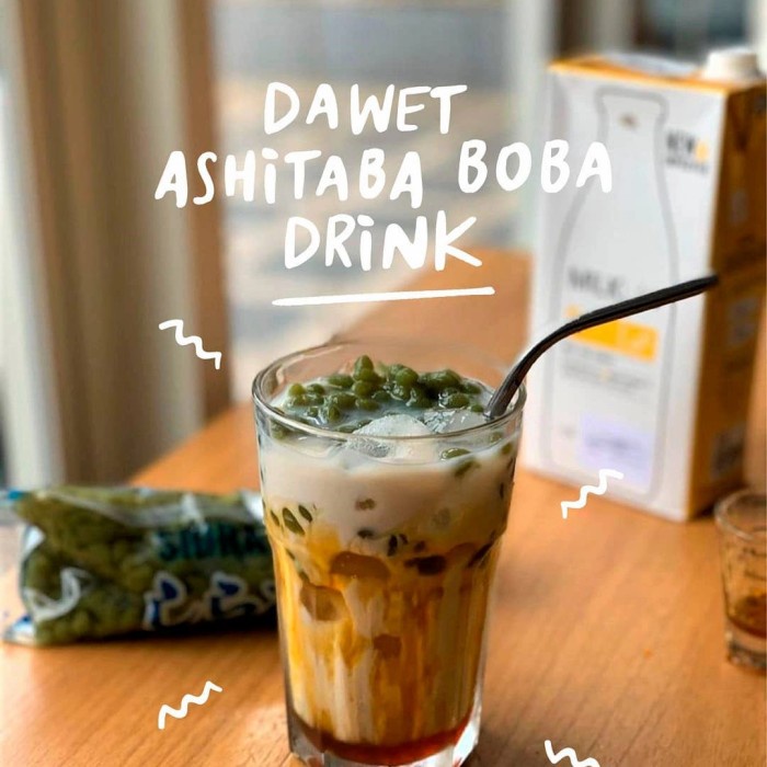 AMBICO BOBA SHIRATAKI 200 g | Boba Diet dari Tepung Konjack Konnyaku