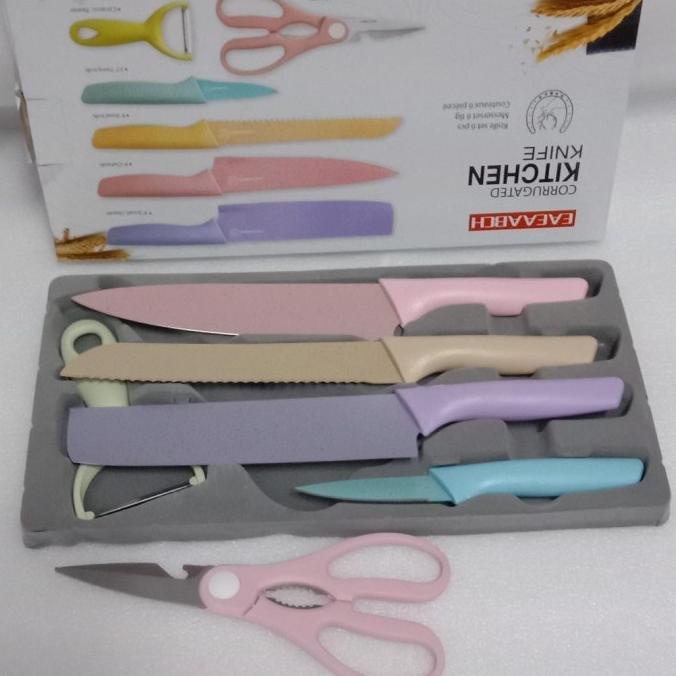 

pisau set jerami / pisau ceramic jerami 6 pcs super Tajam