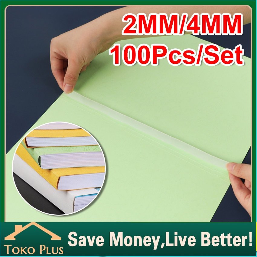 100Pcs Lem Panas Jilid Buku Lem Lembaran Lem Binding Buku/Book/Notebook A4 Hard Cover Jilid Untuk Me