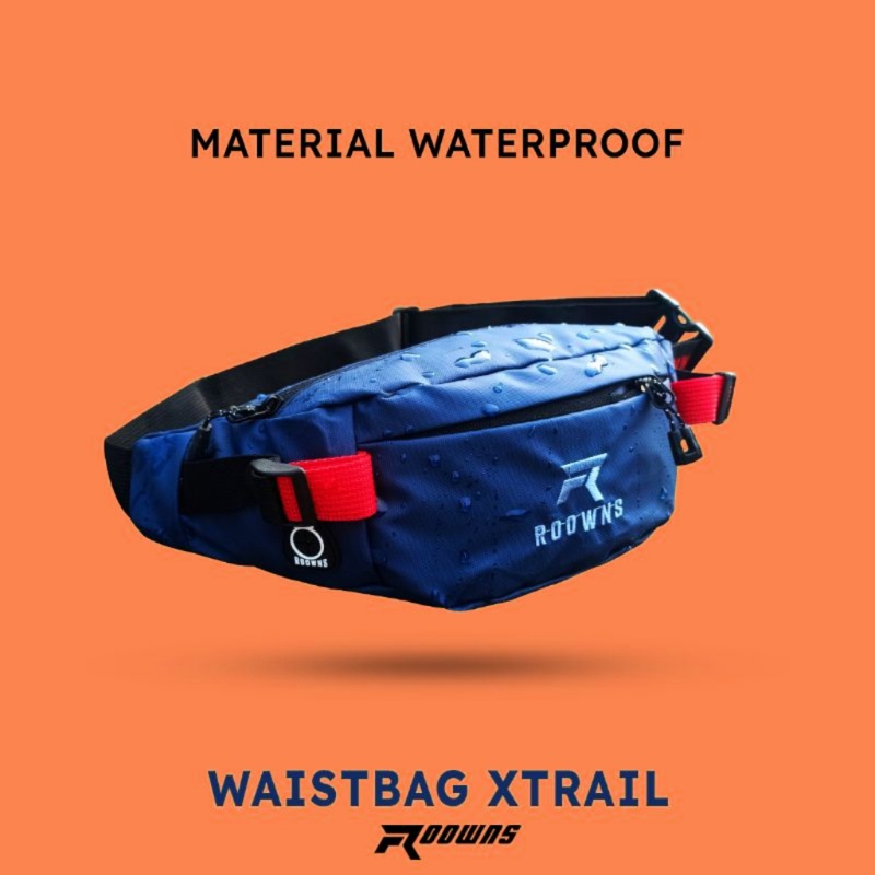 Waistbag Xtrail Tas Selempang Pria Waterproof Premium Desain urban &amp; Modern Simple