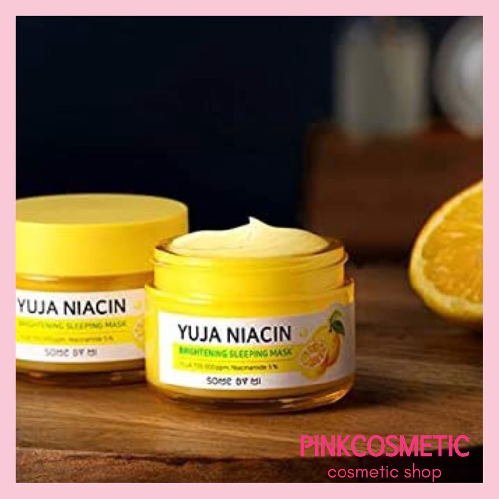 Somebymi Yuja Niacin Brightening Sleeping Mask 60gr