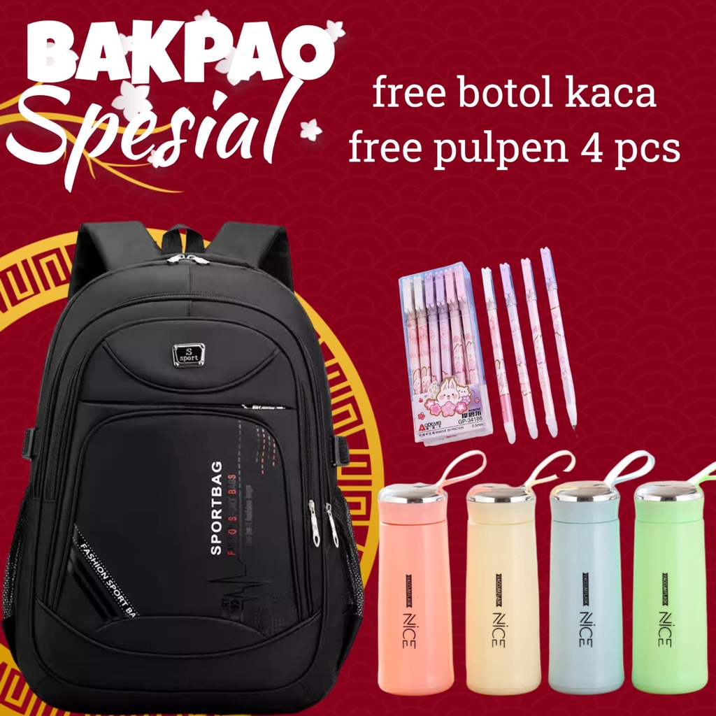 OLSHOPGROSIRBANDUNG_Tas Sekolah Anak Laki Laki&amp;perempuan Sd Smp Sma Ransel Kerja ORIGINAL Tas Sekolah Anak Laki BackPack IMPORT
