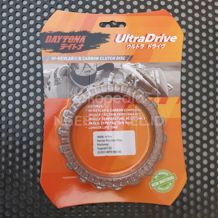 Daytona Kampas Kopling Kharisma Supra X 125