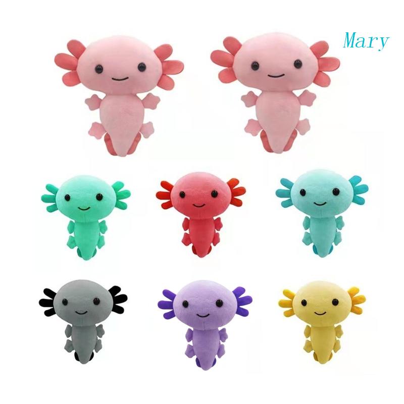 Mary Axolotl Untuk Dekorasi Boneka Mainan Tidur Bahan Katun Animal Grade Safety Toys