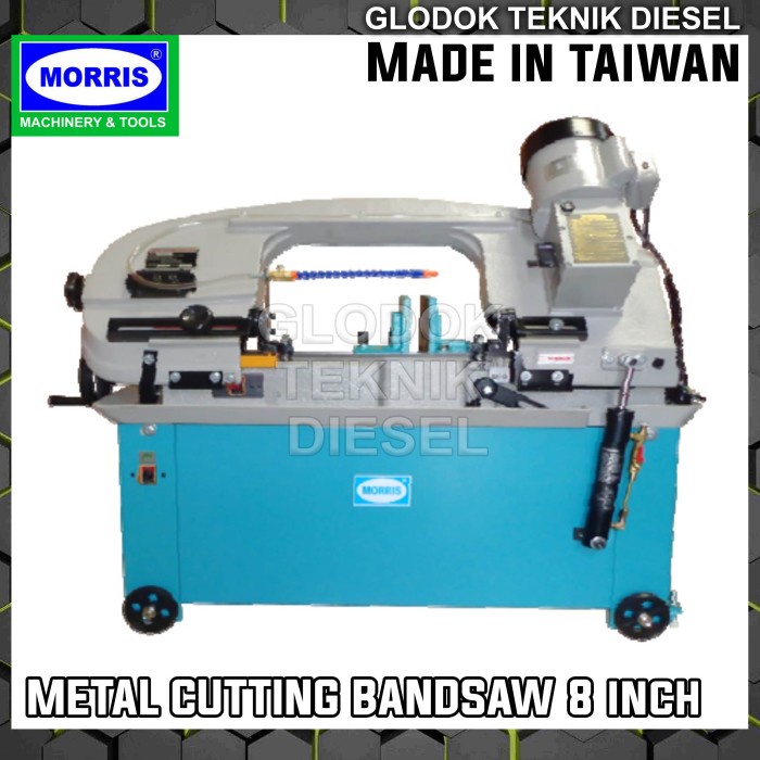 Bandsaw Morris Metal Cutting Bandsaw 8 Inch Gergaji Potong Besi Band Saw Ori