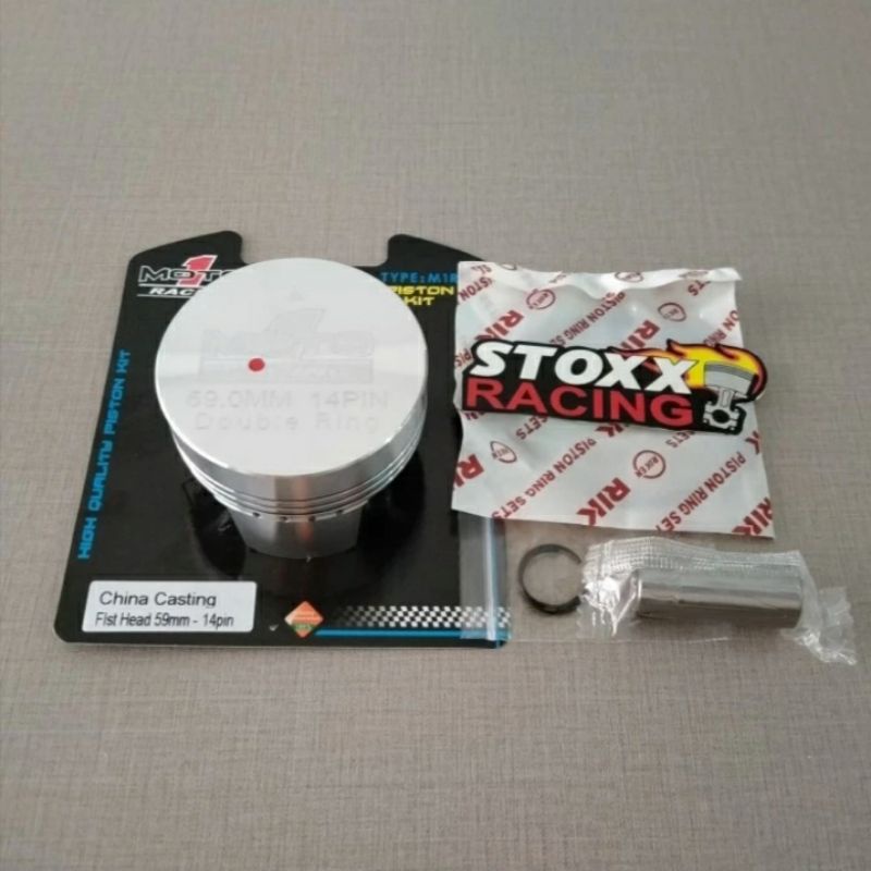 PISTON M1R 59 PEN 14 MENTAH MOTO1 seher pin