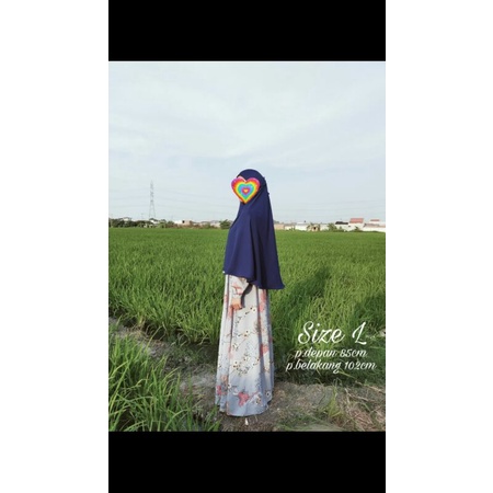 Renjanna Bergo Wollycrepe/hijab bergo wollycrepe