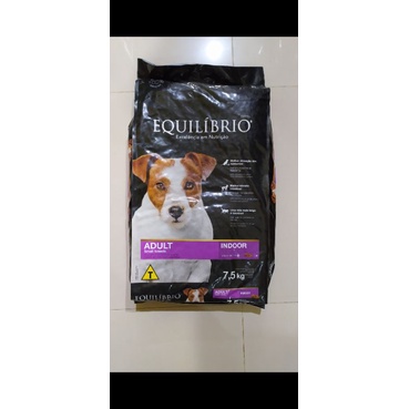 EQUILIBRIO DOG FOOD SMALL BREED 7.5KG SUPER PREMIUM MAKANAN ANJING KARGO