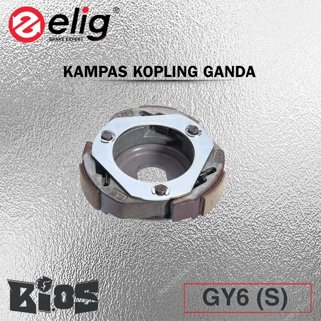 KAMPAS KOPLING GANDA ELIG GY6 (S) KYMCO 125 (CLUTCH ASSY)