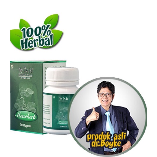 Wish Menoherb isi 30 kapsul obat Hormon Kewanitaan Obat Menopos Boyke