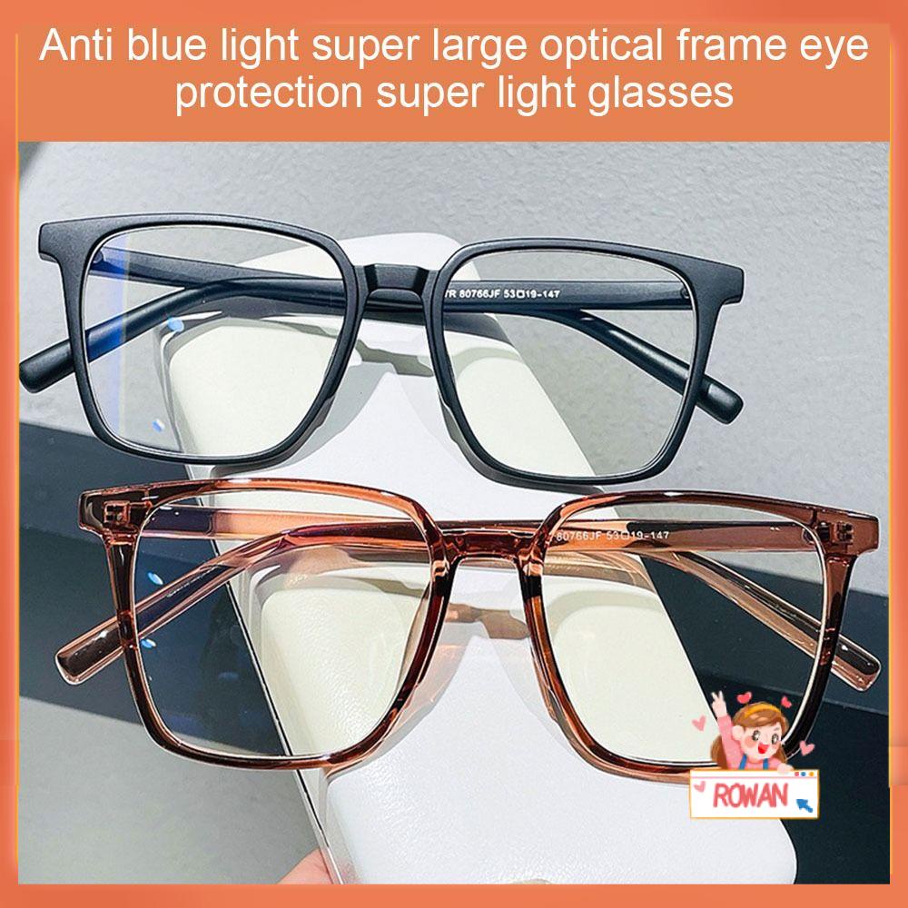 R-flower Anti-Blue Light Kacamata Kantor Portable Tahan Lama Ultra Light Frame