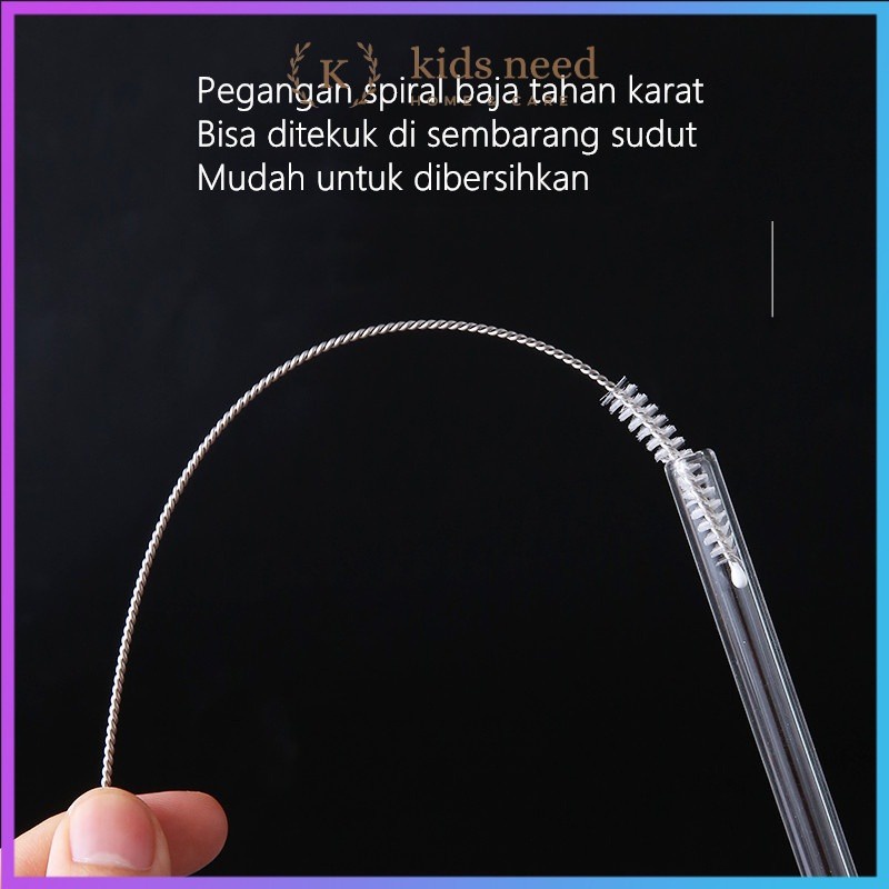 [DGB] SIKAT PEMBERSIH SEDOTAN STAINLESS BRUSH STRAW