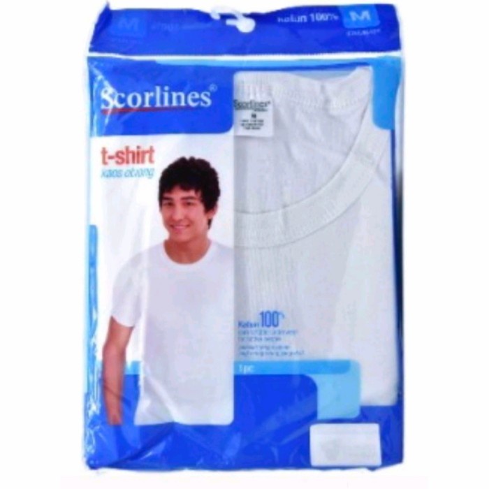 Kaos Dalam Scorlines-Kaos Dalam Oblong Pria