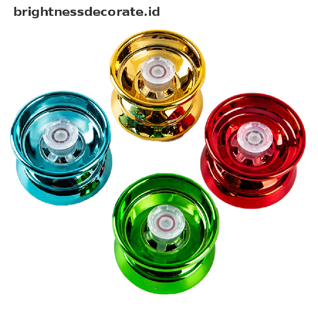 [Birth] Aluminium Alloy Magic Yoyo Responsive High-speed Yoyo Dengan Mainan String Berputar [ID]