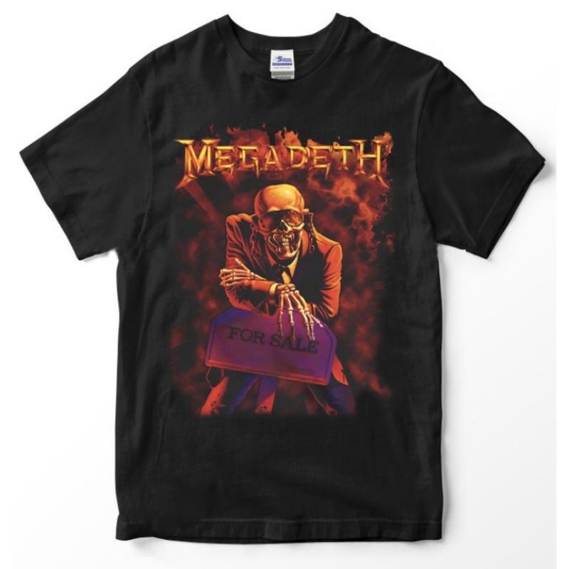 KAOS MEGADETH For sale Premium tshirt Megadeth countdown kaos band Megadeth