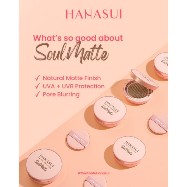 HANASUI SERUM CUSHION SOULMATTE 15 G