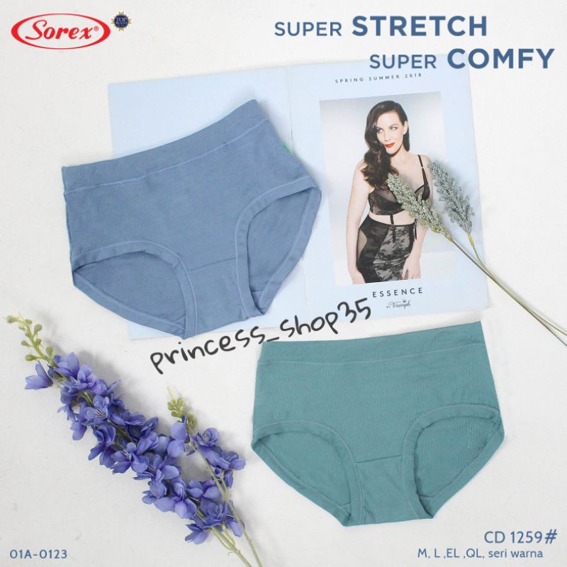 Celana Dalam Wanita Sorex CD Sorex 1259 Super Stretch