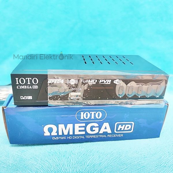 Set Top Box (STB) TV Digital DVB T-2 STB IOTO OMEGA - 4 MB STB Omega IOTO