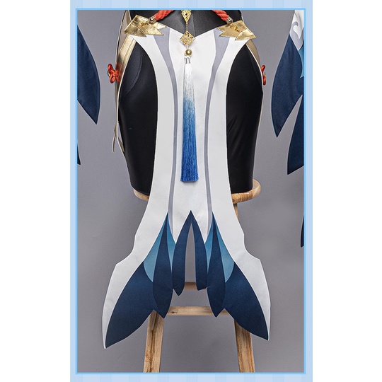 PRE-SALE UWOWO Shenhe Cosplay Costume Game Genshin Impact Cosplay Liyue Cryo Shen He Halloween Christmas Costume Outfits