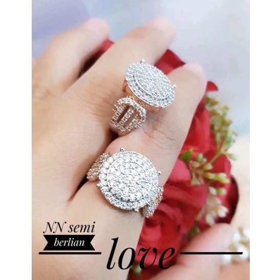 cincin Semi berlian termewah terlaris cncn01