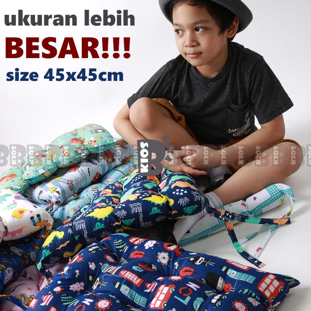 BANTAL DUDUK SIZE BESAR/ Bantal alas kursi duduk tebal JUMBO 45 x 45 cm/Bantal duduk alas kursi bant