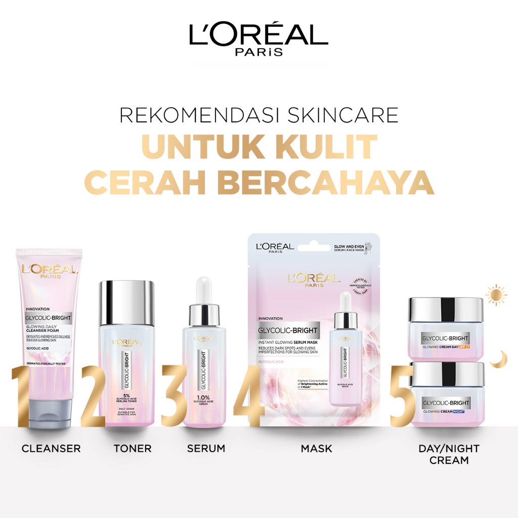 LOREAL PARIS Glycolic Bright Series