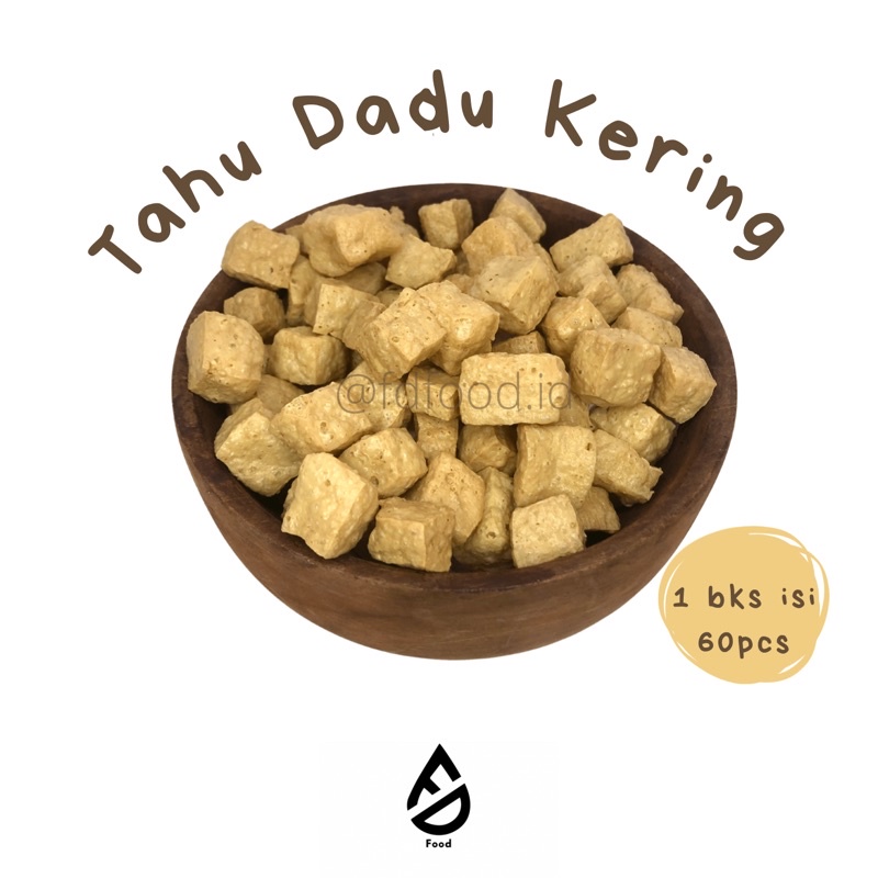 

TAHU DADU KERING ISI 30pcs / TAHU KERING / TOPPING BACI / TOPPING SEBLAK