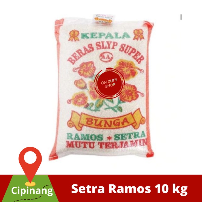 

Beras Slyp Ramos Setra Cap Bunga 10 kg