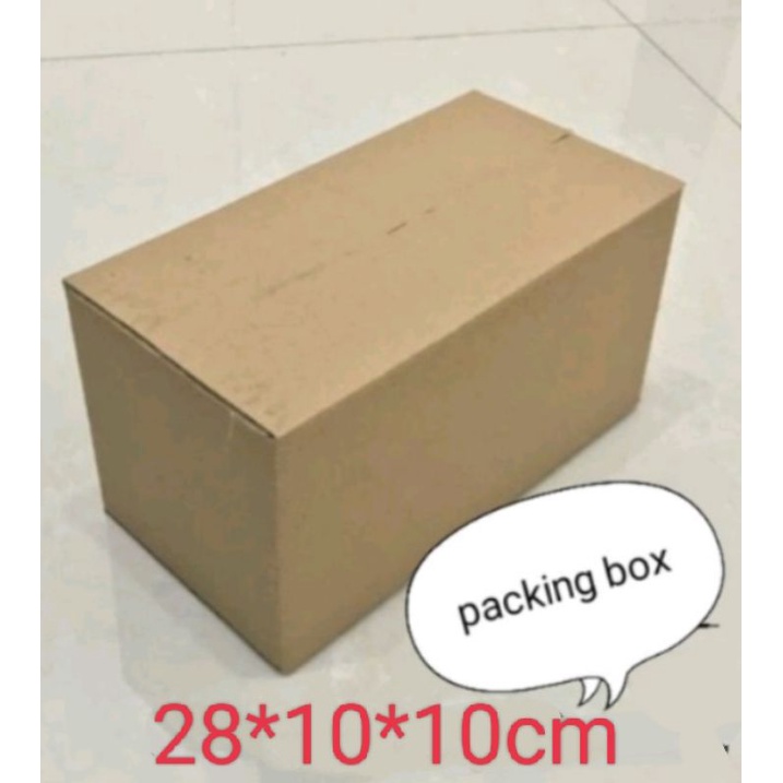 

kardus/karton/box uk. 28x10x10 cm SINGLEWALL POLOS