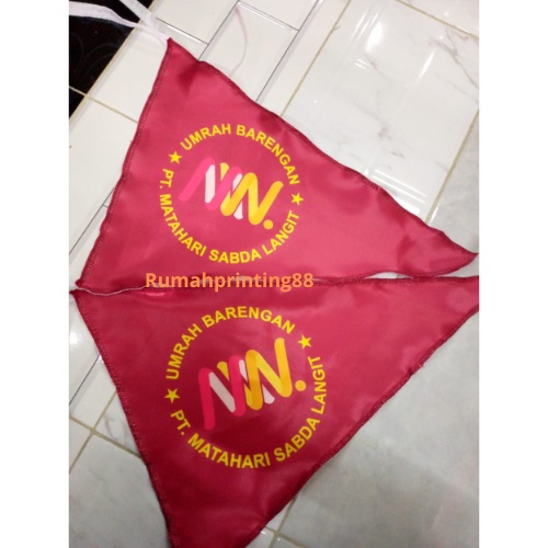 BENDERA TOUR GUIDE/BENDERA CUSTOM/TOUR GUAID/BENDERA KECIL