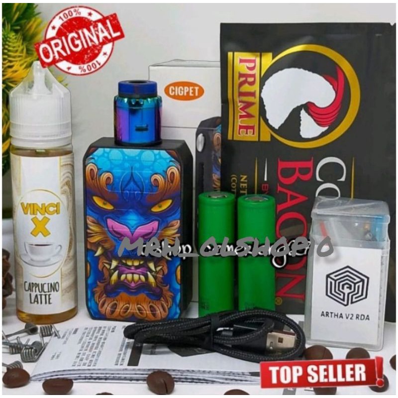 Terbaru VIRAL koleksi lainnya Vapoor fullset siap pake ijoy capo cigpet 126watt original