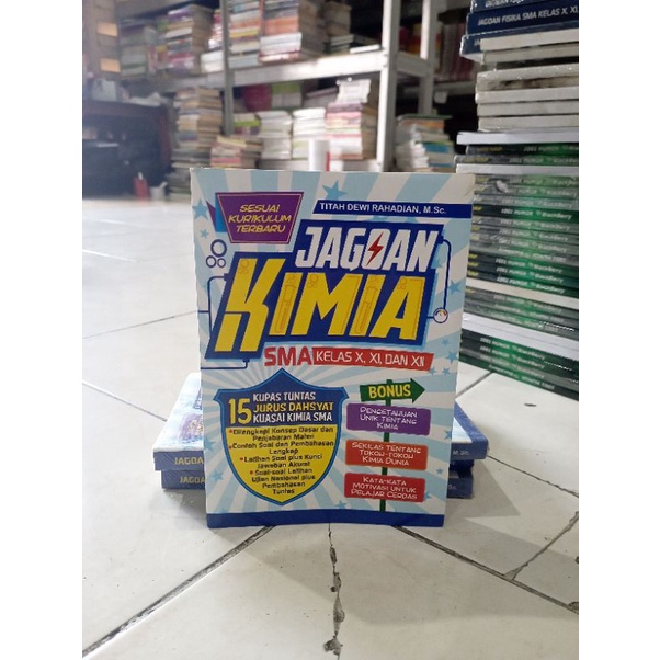 BUKU SOAL SOAL SMA // BUKU PELAJARAN SMA // BUKU JAGOAN KIMIA SMA KELAS X, XI, DAN XII ORIGINAL