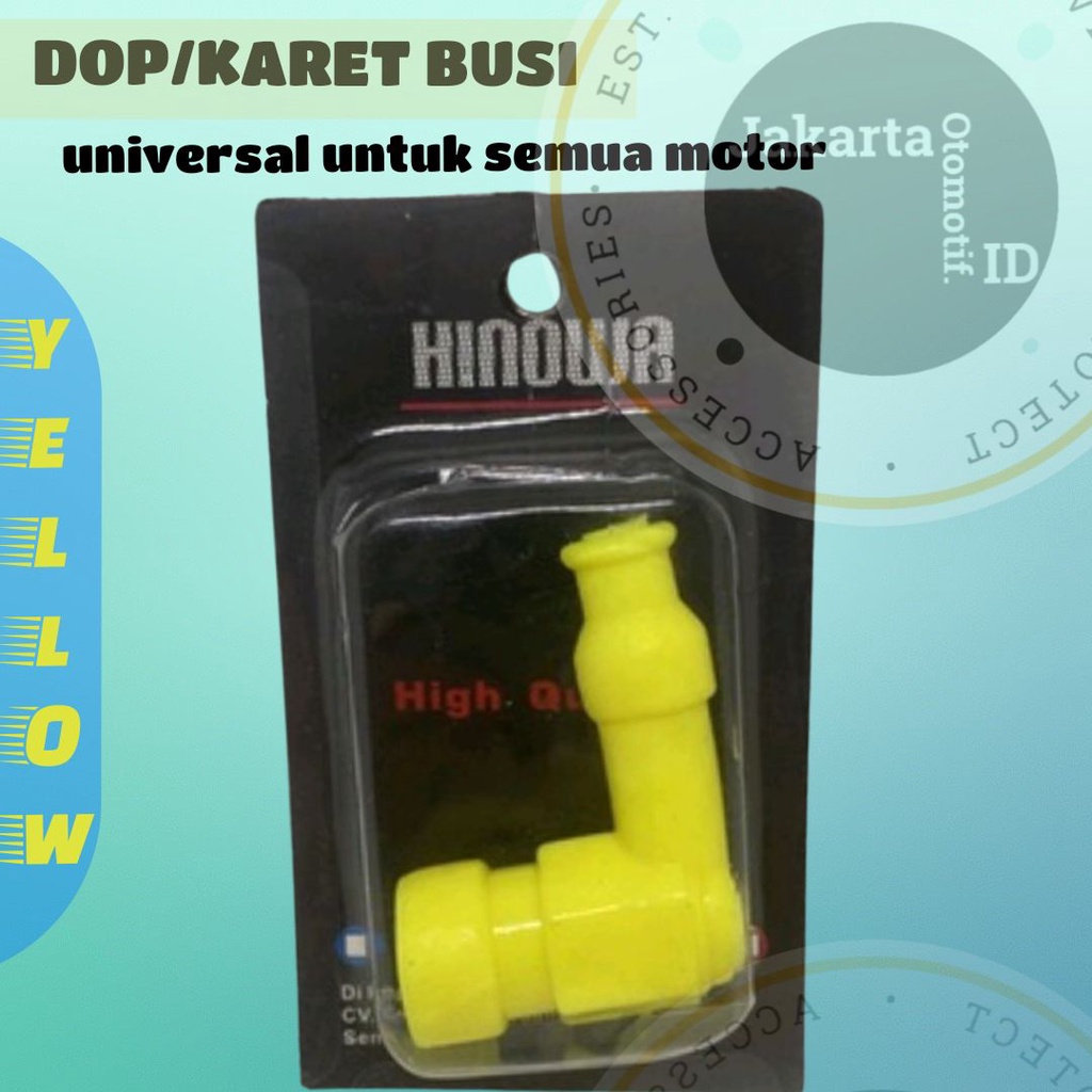DOP  / Karet cangklong busi Universal 5 varian warna