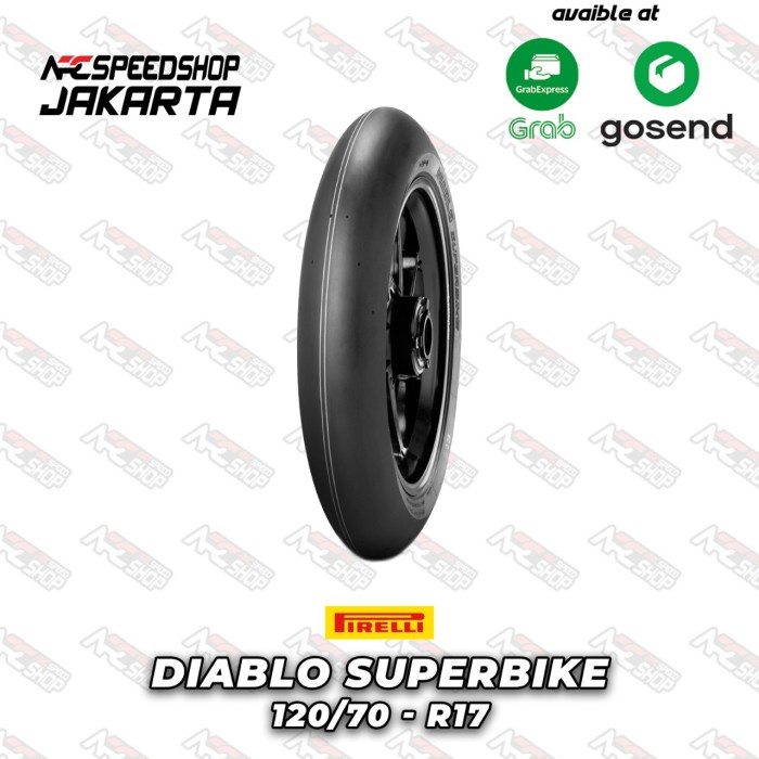 Ban Pirelli Diablo Superbike 120/70 & 190/60 Set Ban Pirelli #Original