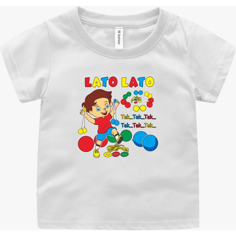 ((IB))KAOS ANAK2 UNISEX/LATO LATO DIGITAL SABLON