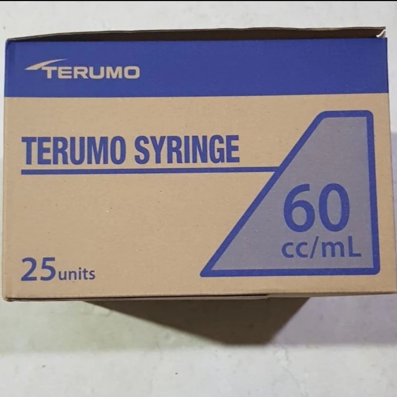 Spuit 60cc Lubang Tengah Terumo Syringe 60ml Terumo