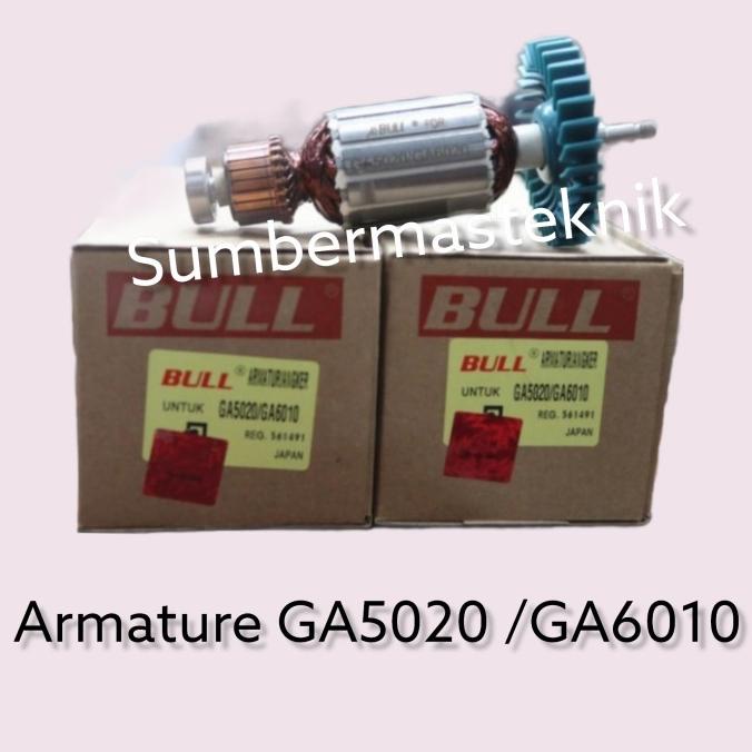 Armature Makita Ga6020 Angker Gerinda Tangan Makita 6" Ga 6020 Bull