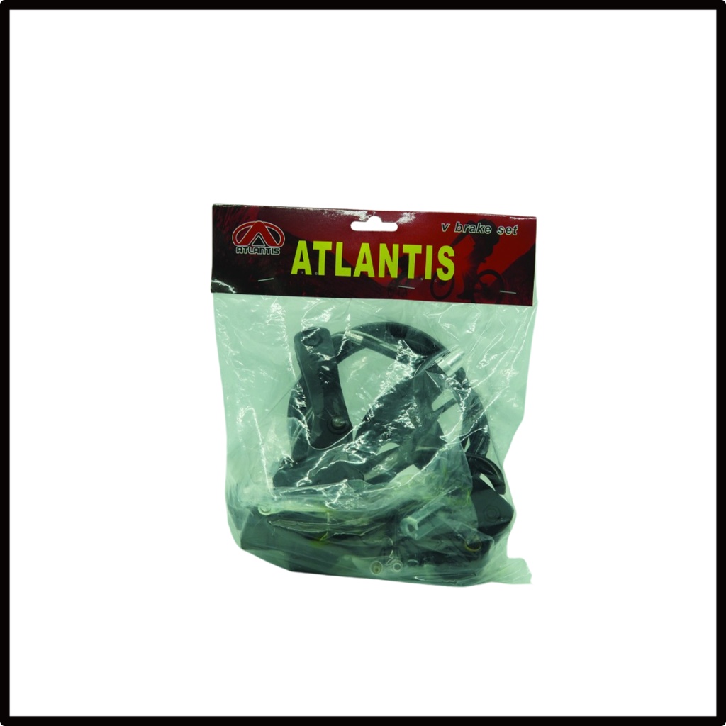 Handle Rem Sepeda VBrake Atlantis Semi Alloy Warna Hitam Terlaris