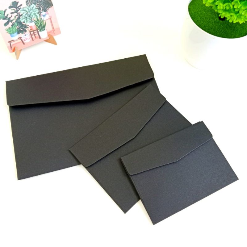 AMPLOP HITAM/AMPLOP HITAM BLACK PAPER B7, A6, A5
