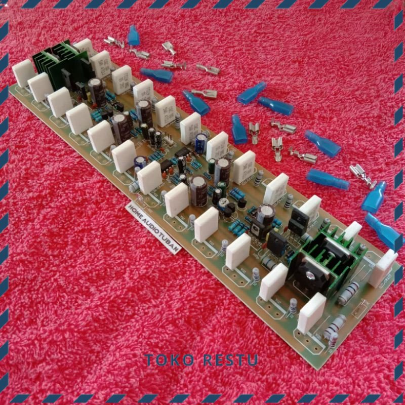 KIT DRIVER SOCL 504 TEF BTL BRIDGE 2U 30CM PCB FIBER fr4