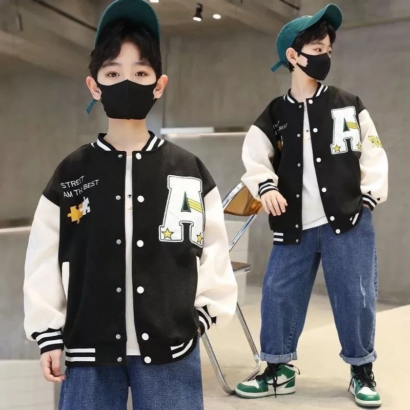 Sweater Anak Pria Umur 9 Tahun - A Jaket Basebal Anak Grosir Berkualitas